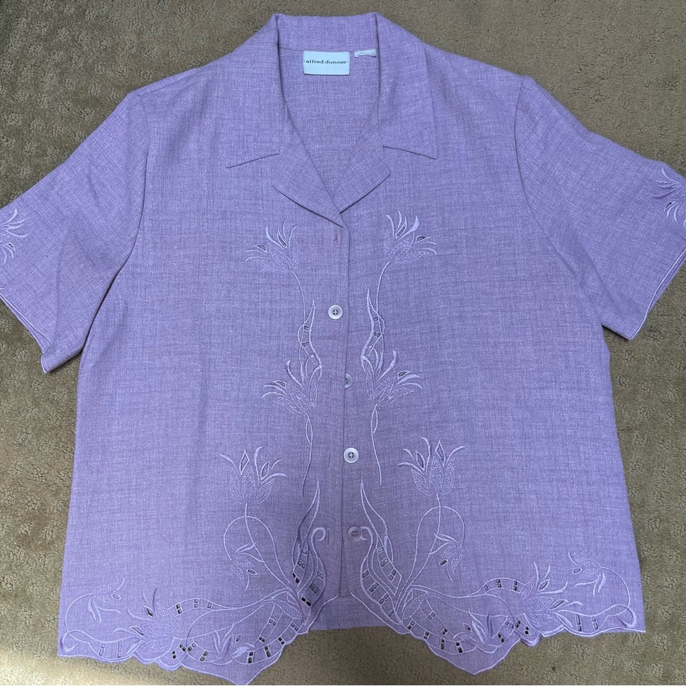 Gorgeous Light Purple Blouse